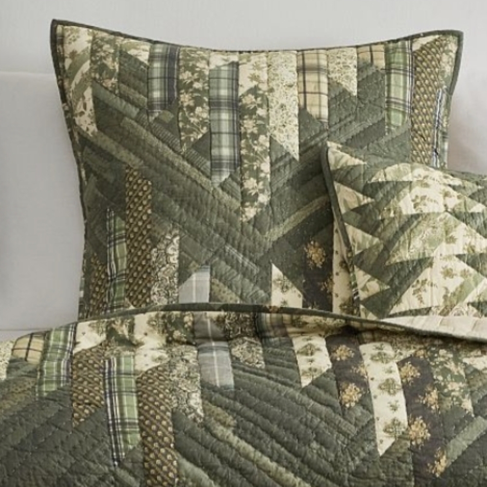 Pottery Barn Winter Spruce Euro Sham
